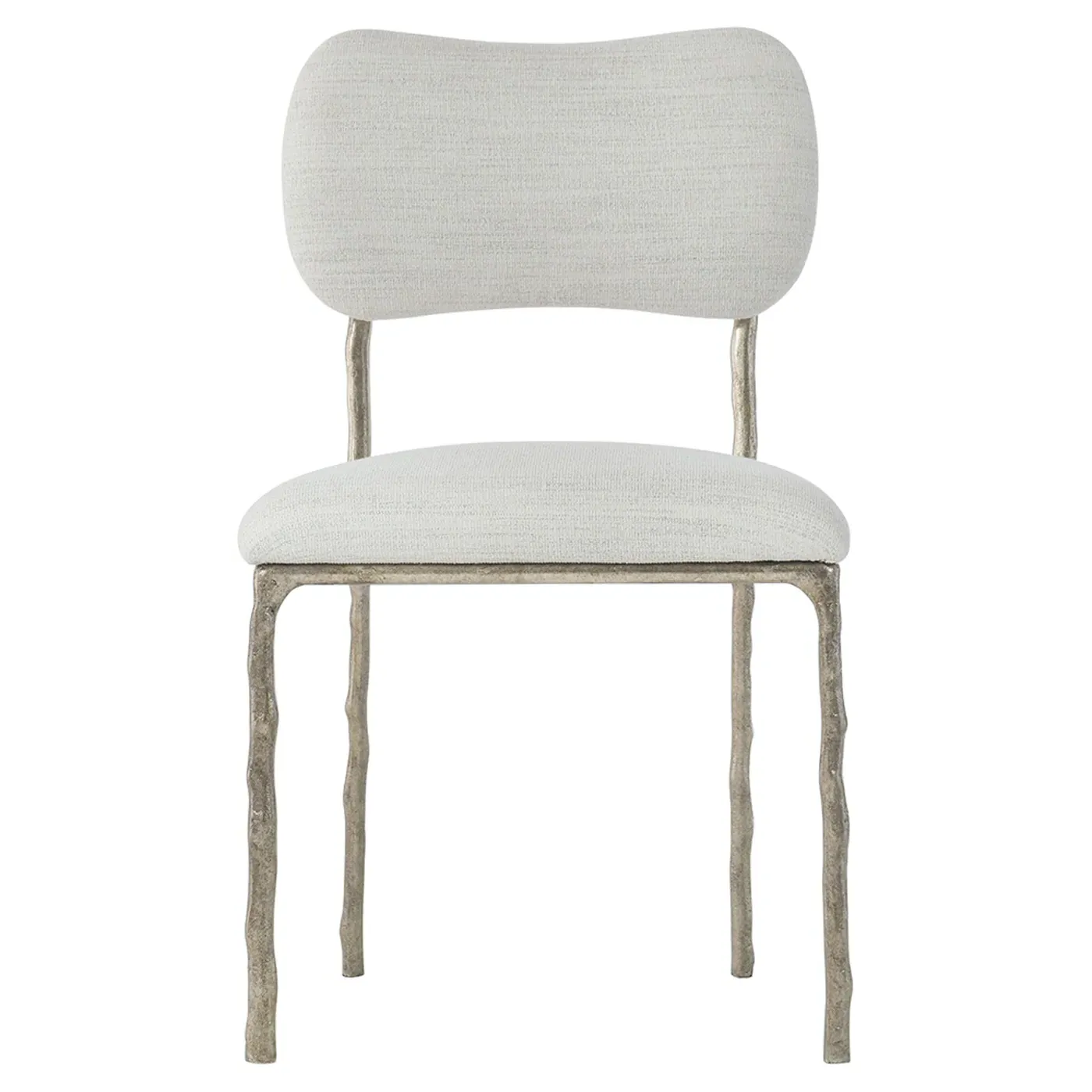 Jane Dining Side Chair - Cream, Steel image
