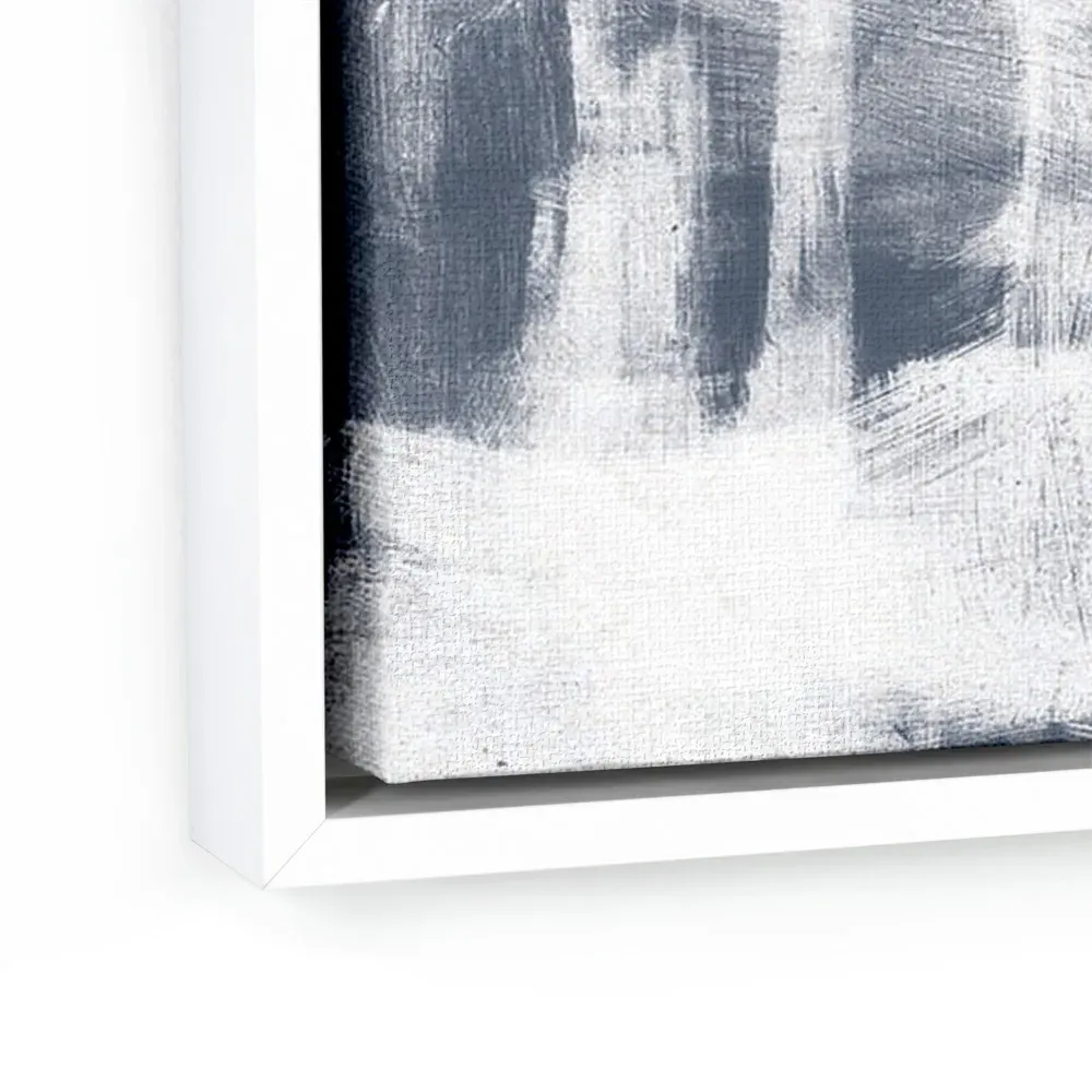 Janes Sky Wall Art - White Frame, Maplewood