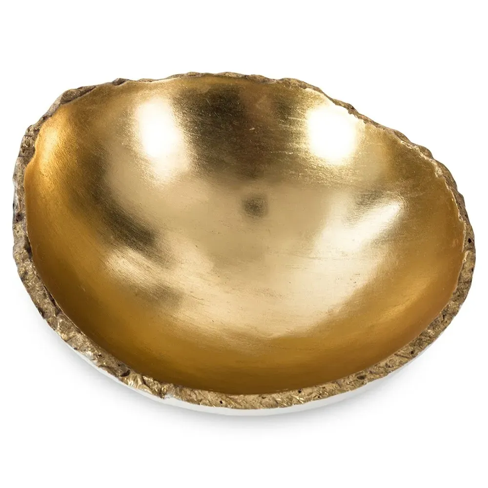 Janet Decorative Bowl - White, Resin