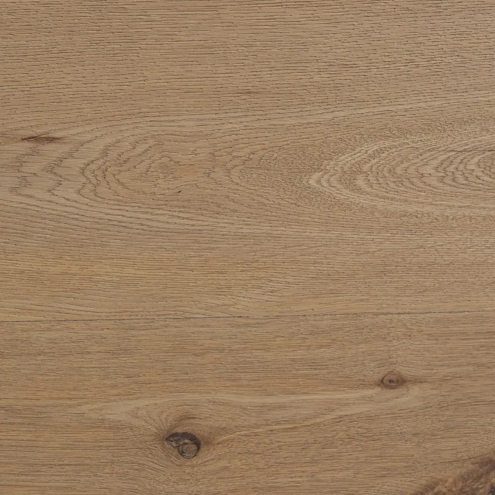 Janice Wide Nightstand - Brown, Oak