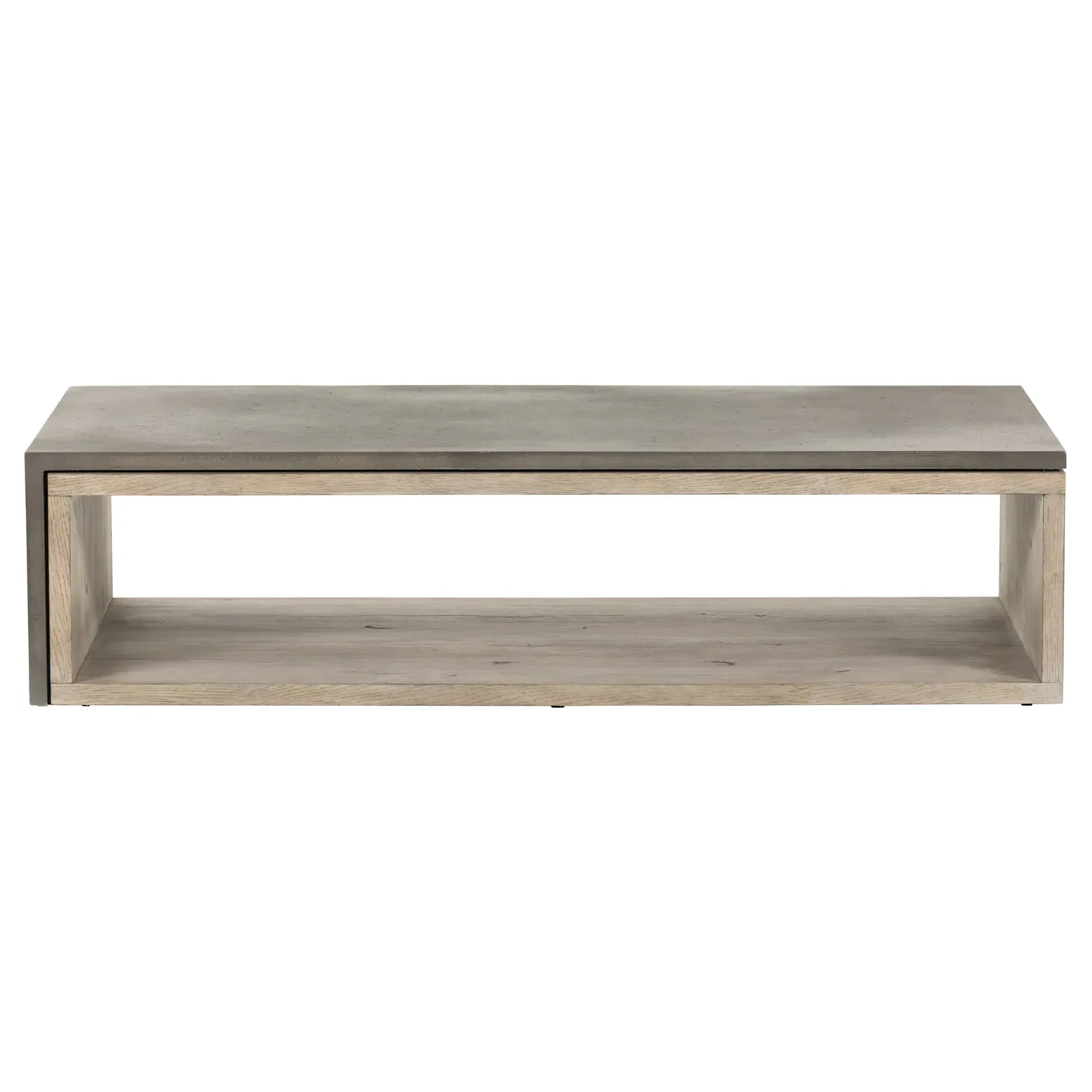 Jasper Rectangular Coffee Table - Grey, Faux Concrete image