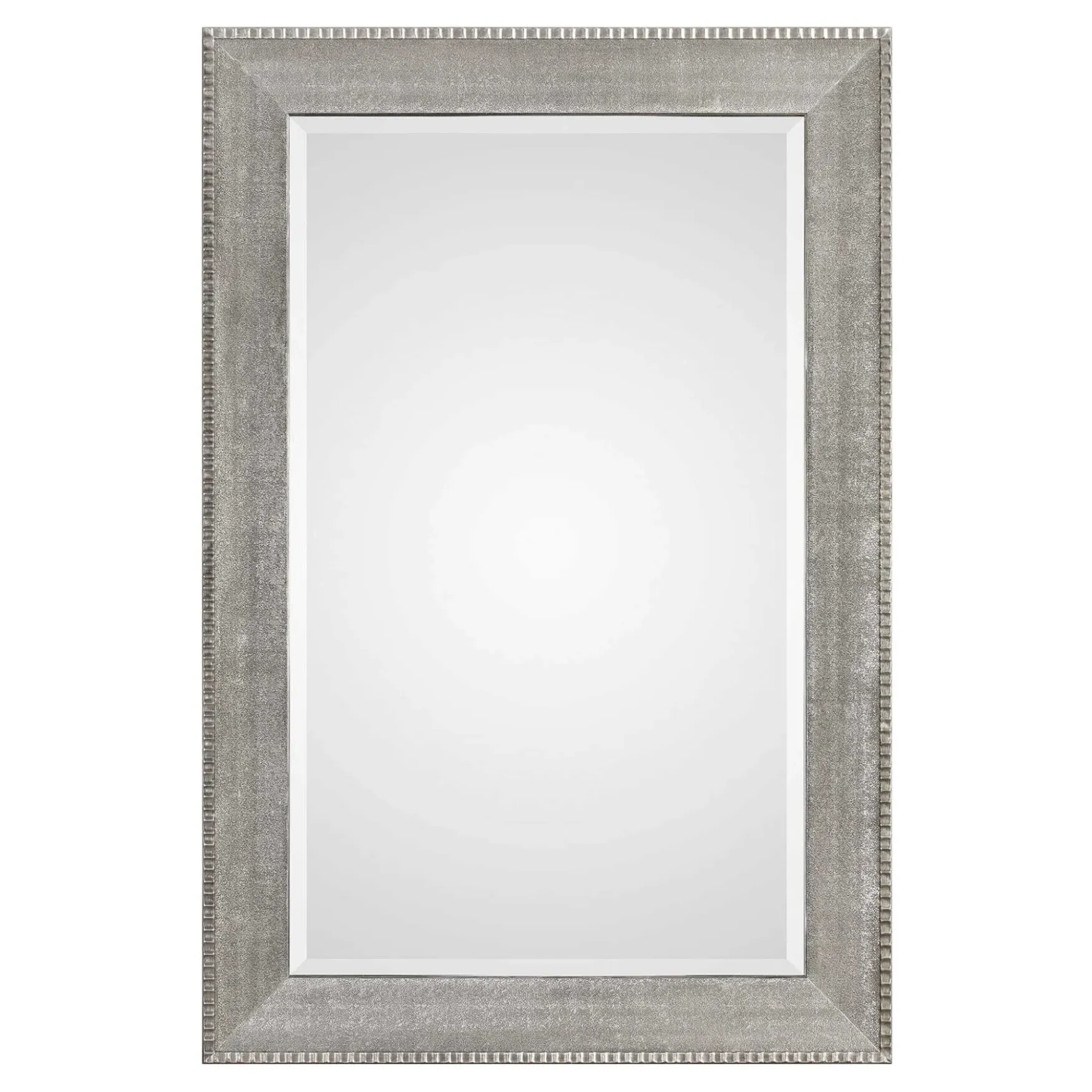 Jasper Rectangular Wall Mirror - Silver