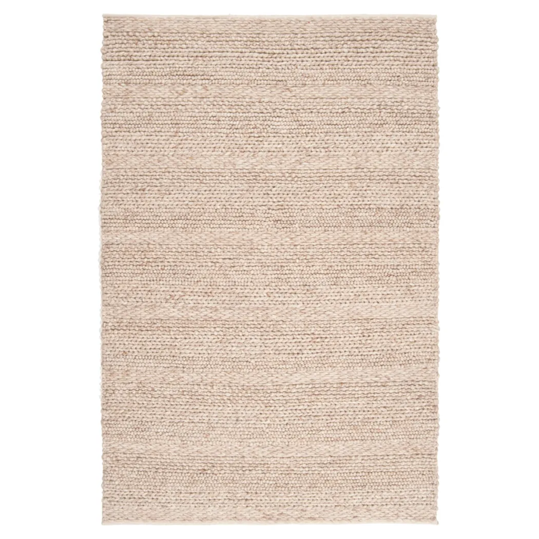 Jay Solid Rug - Khaki, Wool