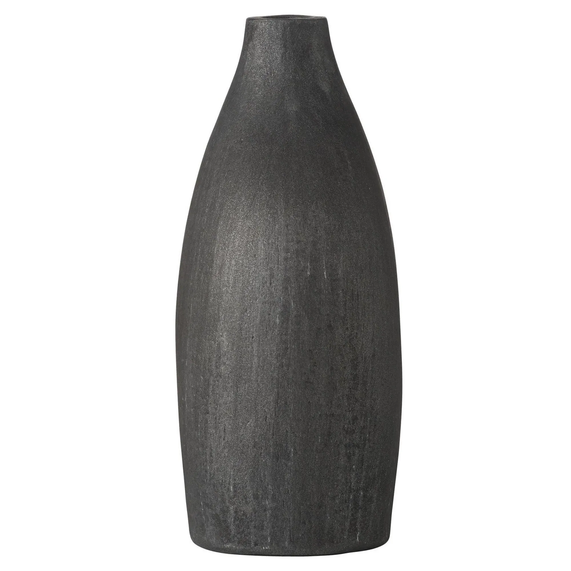 Jeffrey Terracotta Sculpture - Matte Charcoal