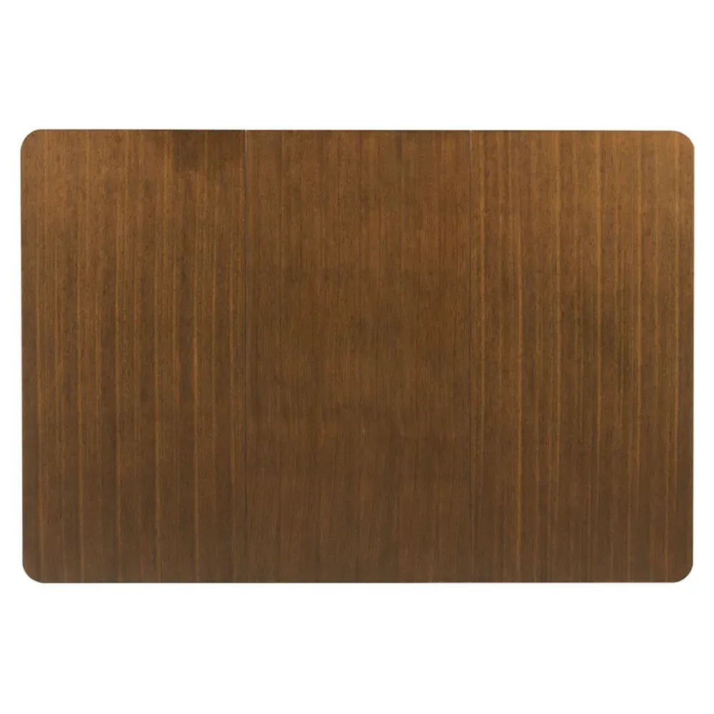 Jensen Rectangular Extendable Dining Table - Brown, Walnut