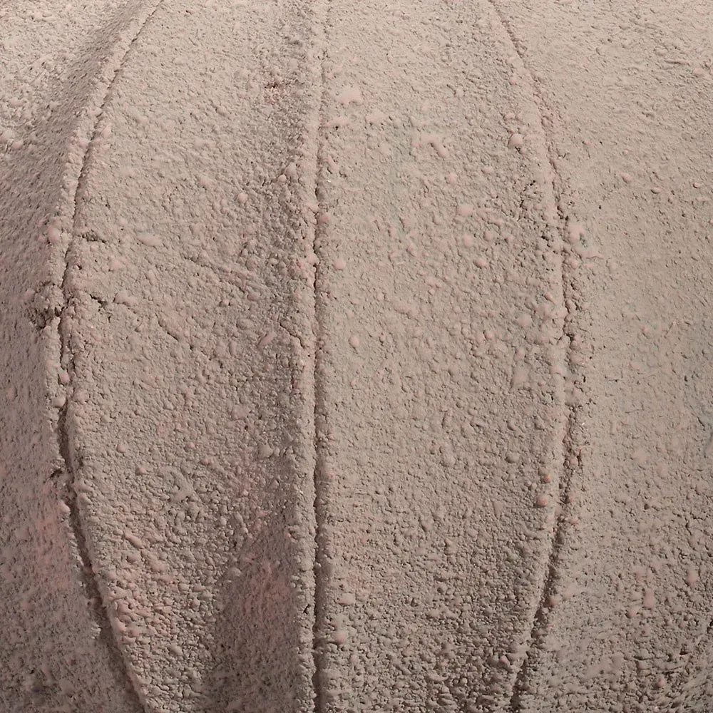 Jensen Ribbed Table Lamp - Grey, Ceramic