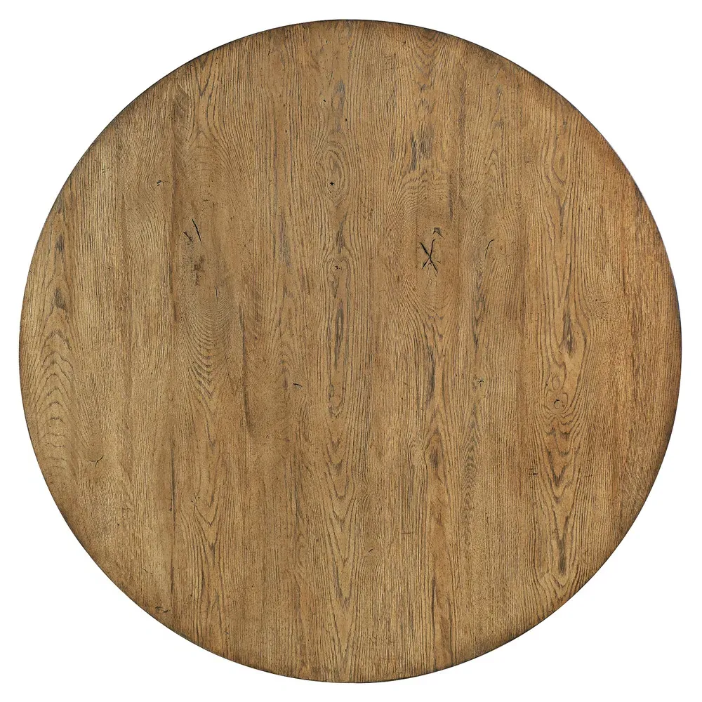 Jeremy Round Coffee Table - Brown, Wood