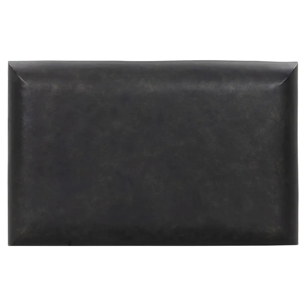 Jescha Rectangular Outdoor Coffee Table - Bronze, Aluminum