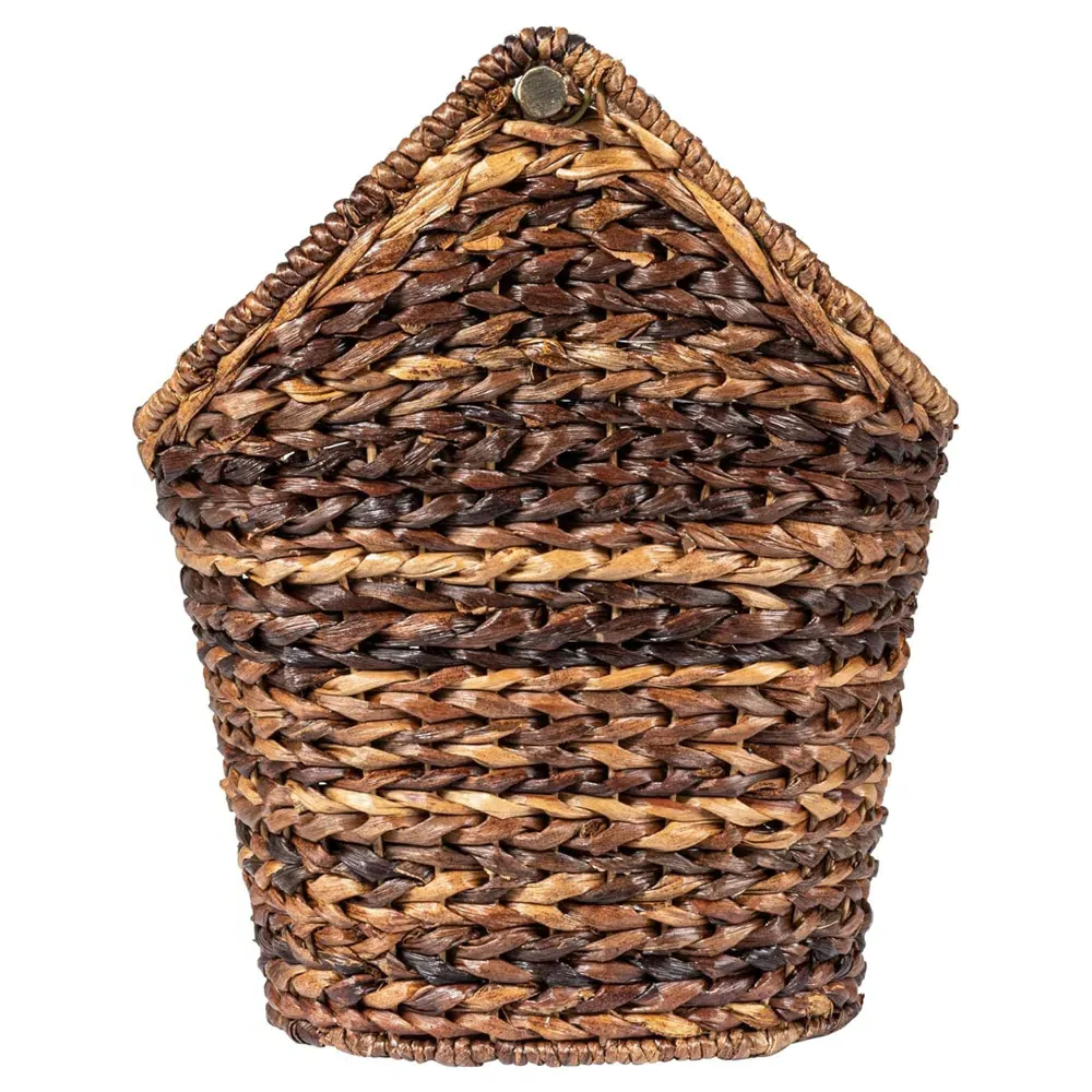 Jessie Braided Floor Basket - Brown, Bankuan