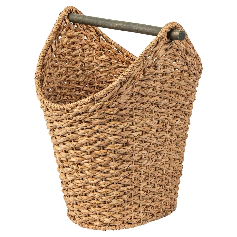 Jessie Braided Floor Basket - Natural, Bankuan