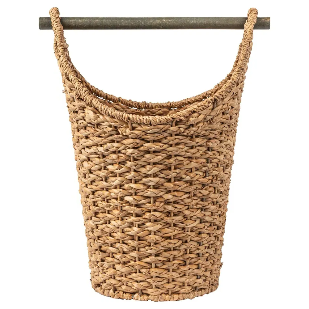 Jessie Braided Floor Basket - Natural, Bankuan