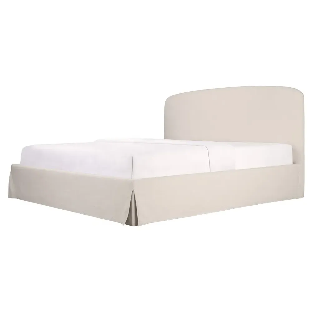 Jezreel King Size Storage Bed - Cream