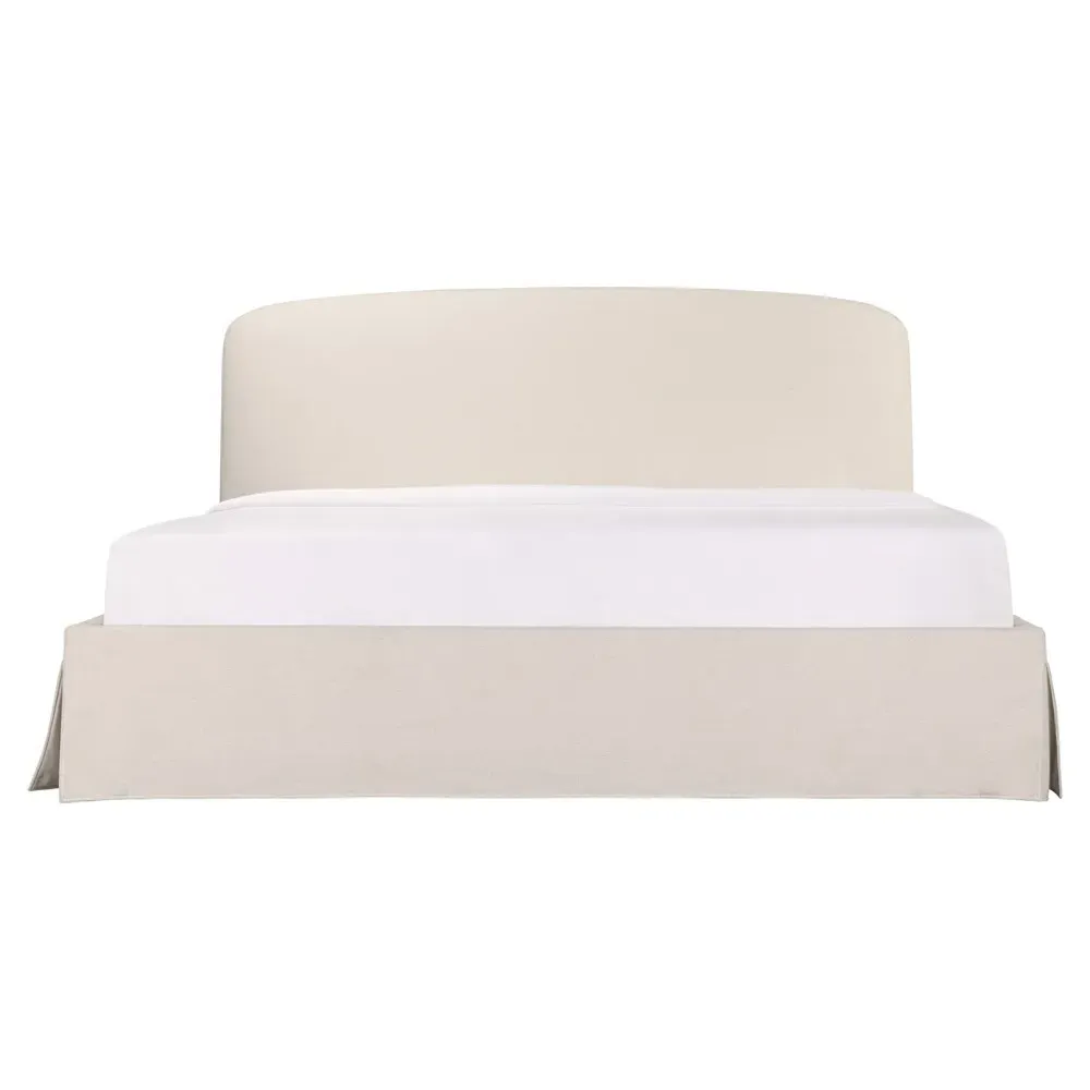 Jezreel Queen Size Storage Bed - Cream image