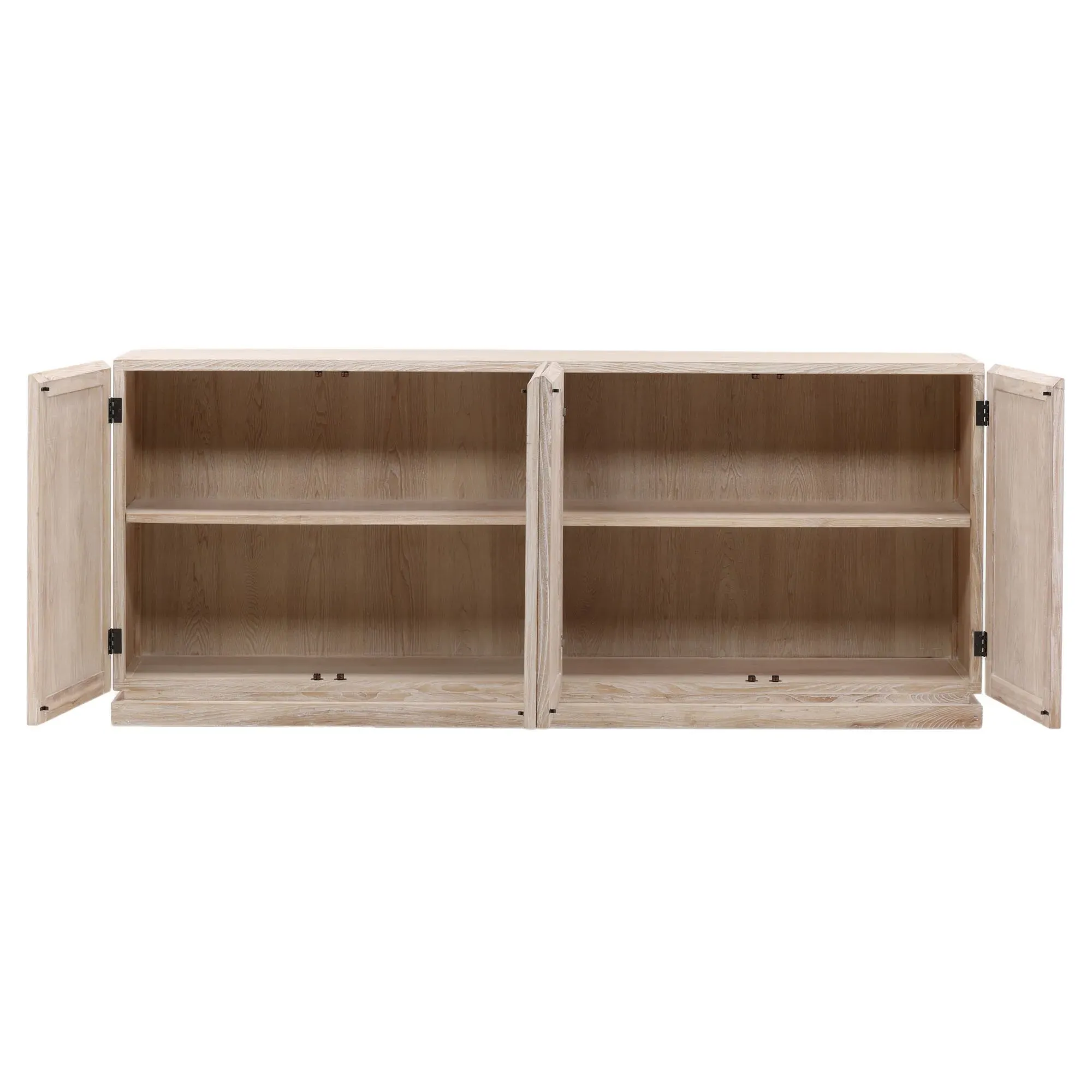 Jillian Sideboard - Whitewash, Elm Wood