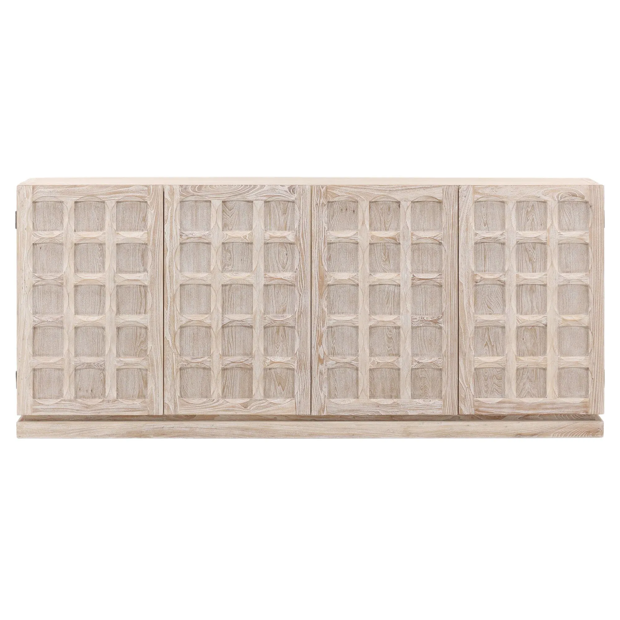 Jillian Sideboard - Whitewash, Elm Wood image