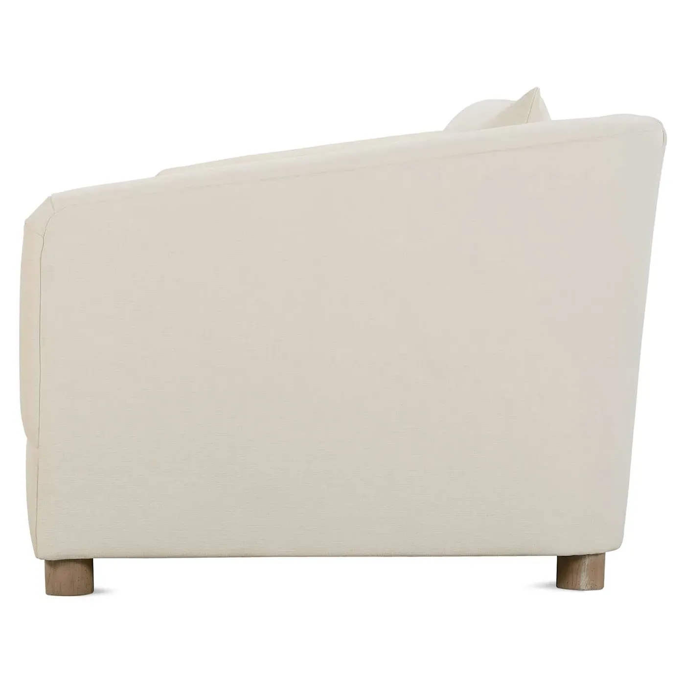 Jim 3-Seater Sofa - White, Wood