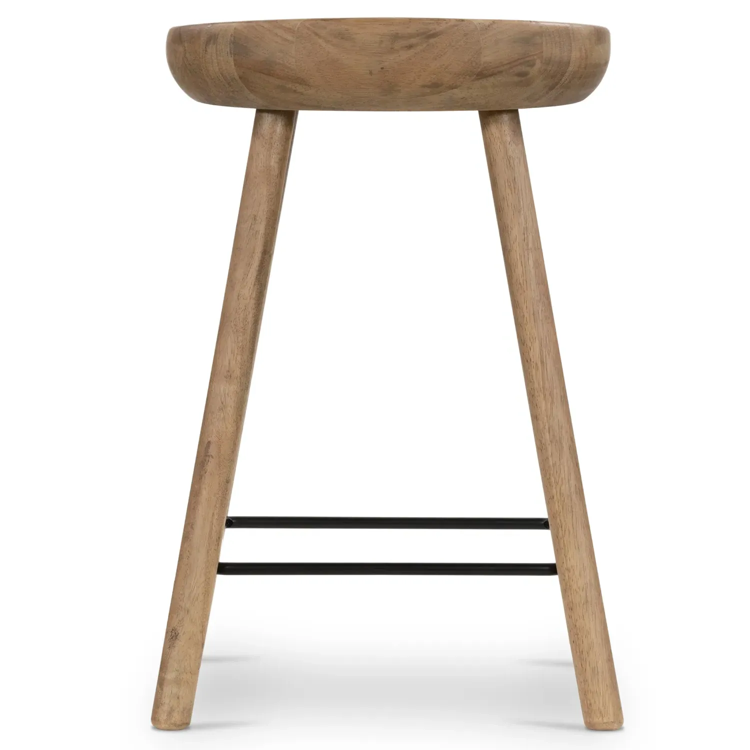 Jimmy Counter Stool - Natural Matte, Parawood