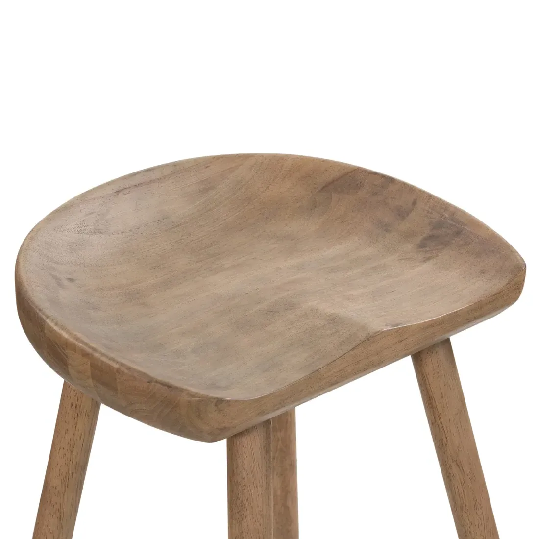 Jimmy Counter Stool - Natural Matte, Parawood