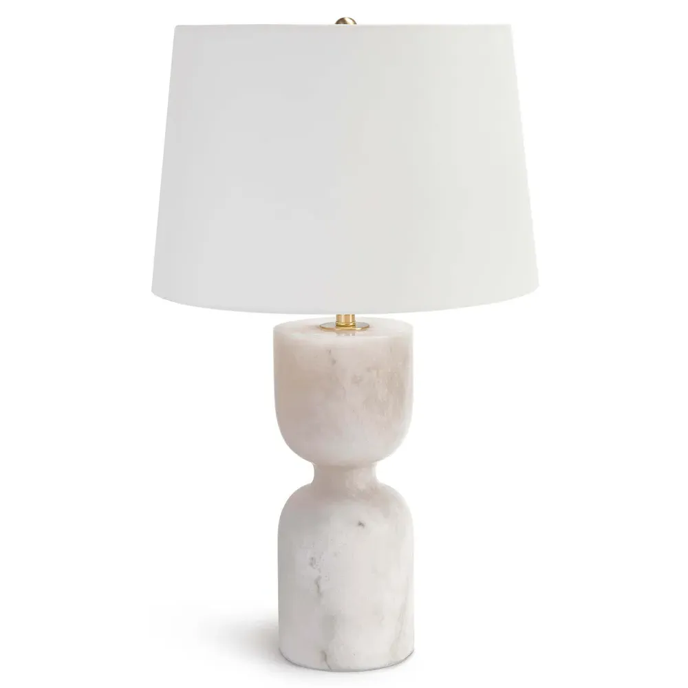 Joan Stone Base Table Lamp - White image