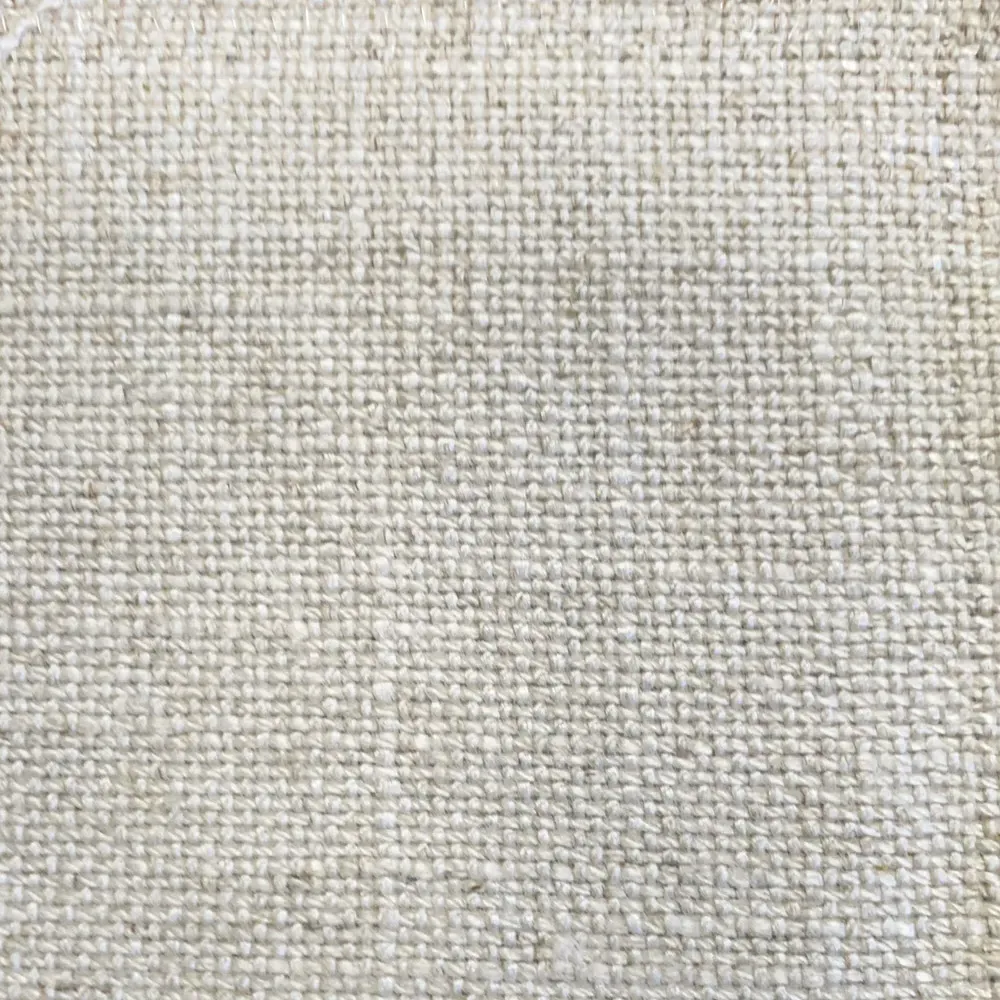 Joanne Ottoman - Cream, Tribecca Natural Fabric