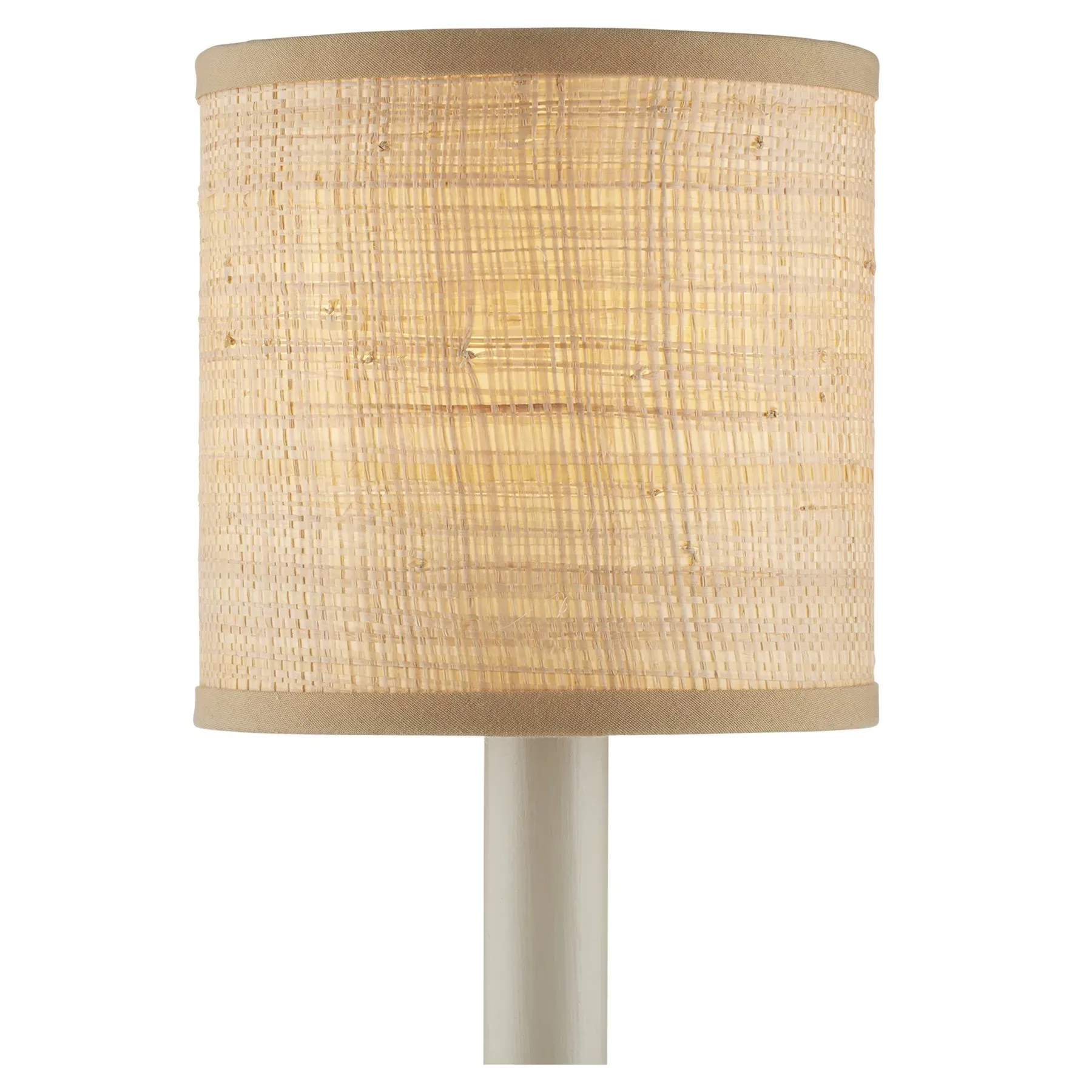 Jodie Drum Chandelier Shade - Natural, Grasscloth image