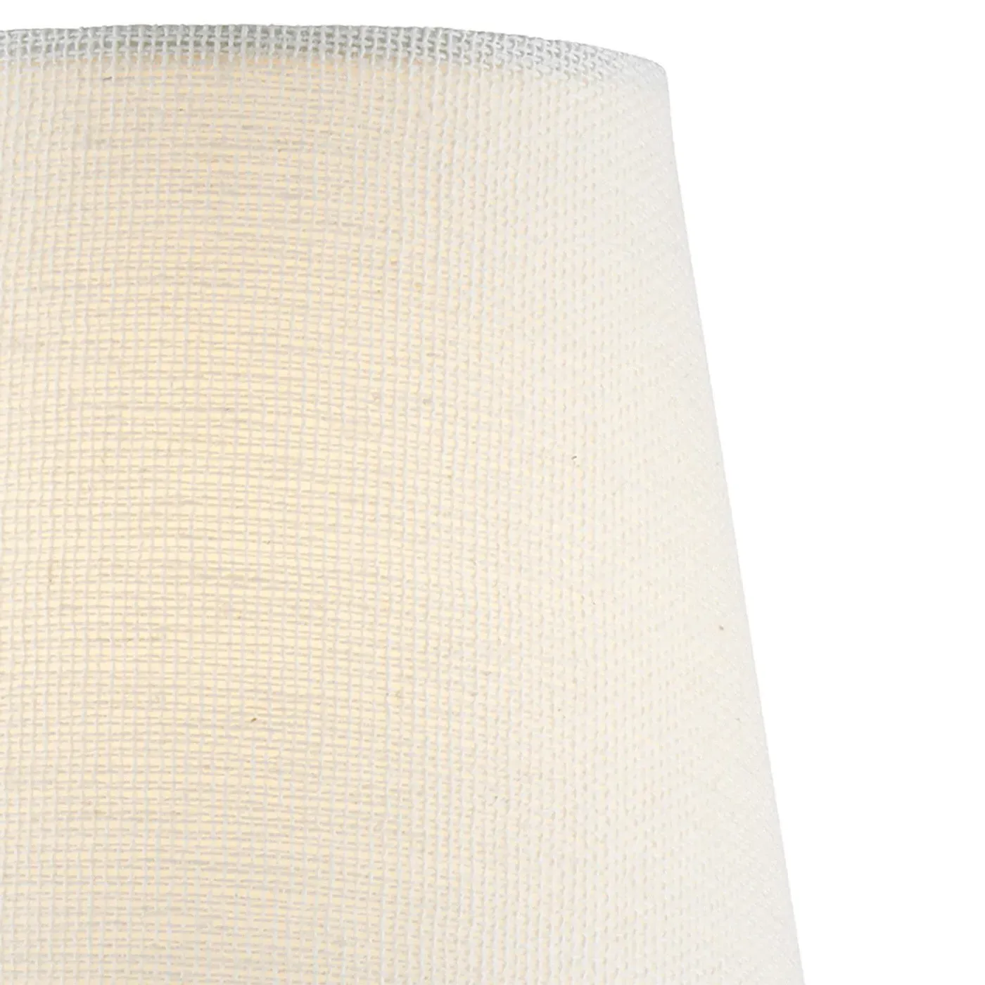 Jodie Tapered Chandelier Shade - Off White, Grasscloth