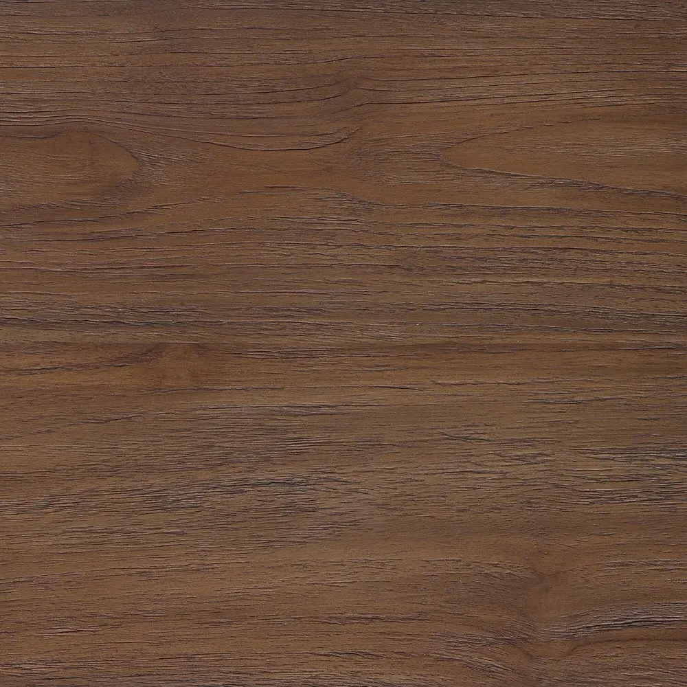 Joel Round Outdoor End Table - Brown, Teak