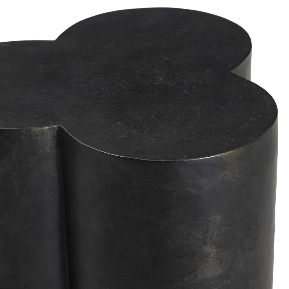 Johan Outdoor End Table - Bronze, Aluminum