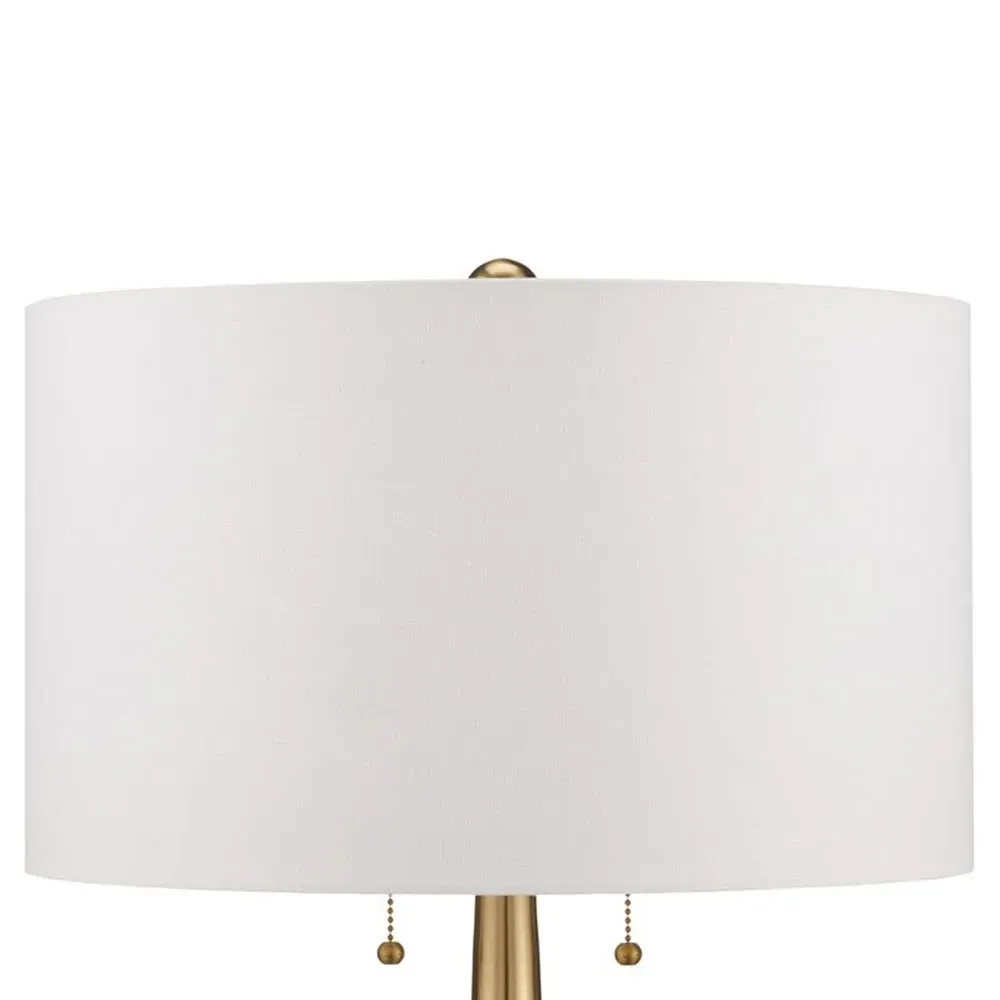 Johari Table Lamp - Black, Stone