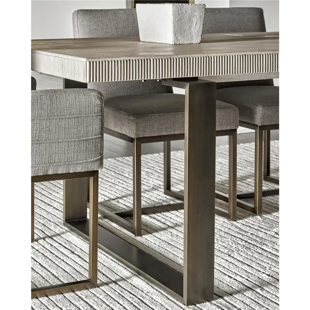 John Extendable Dining Table - Ivory, Wood