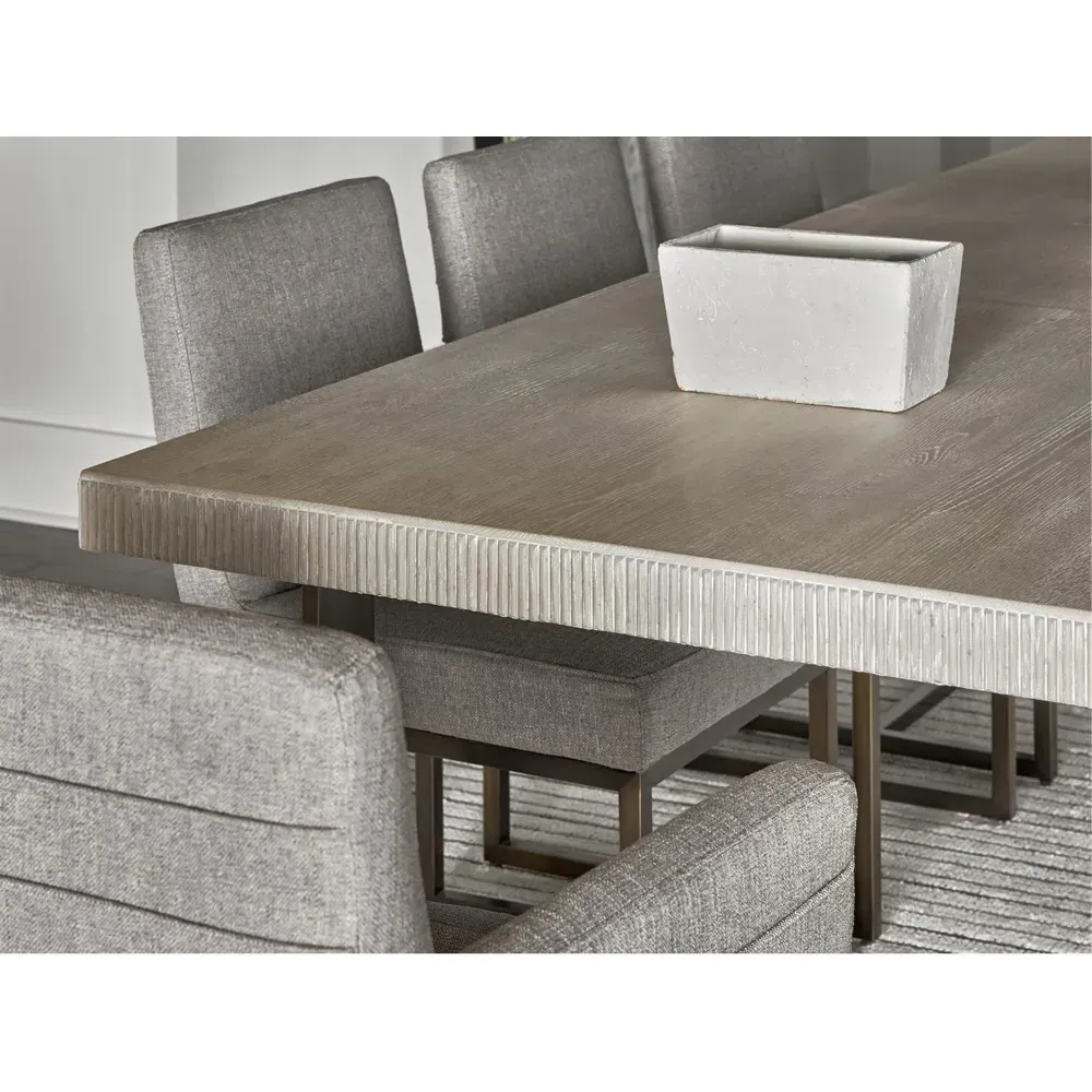 John Extendable Dining Table - Ivory, Wood