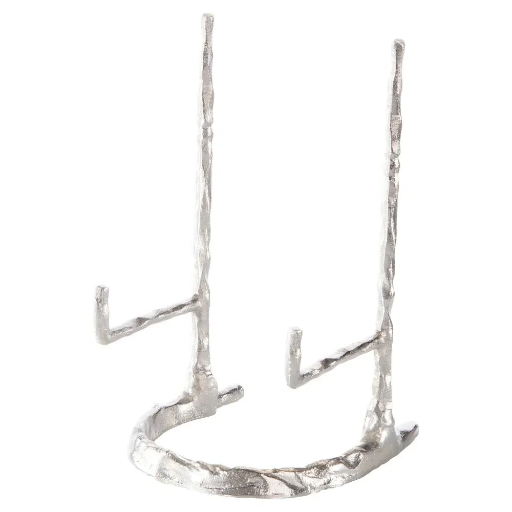 John Richard Giacometti Plate Stand - Nickel, Aluminum