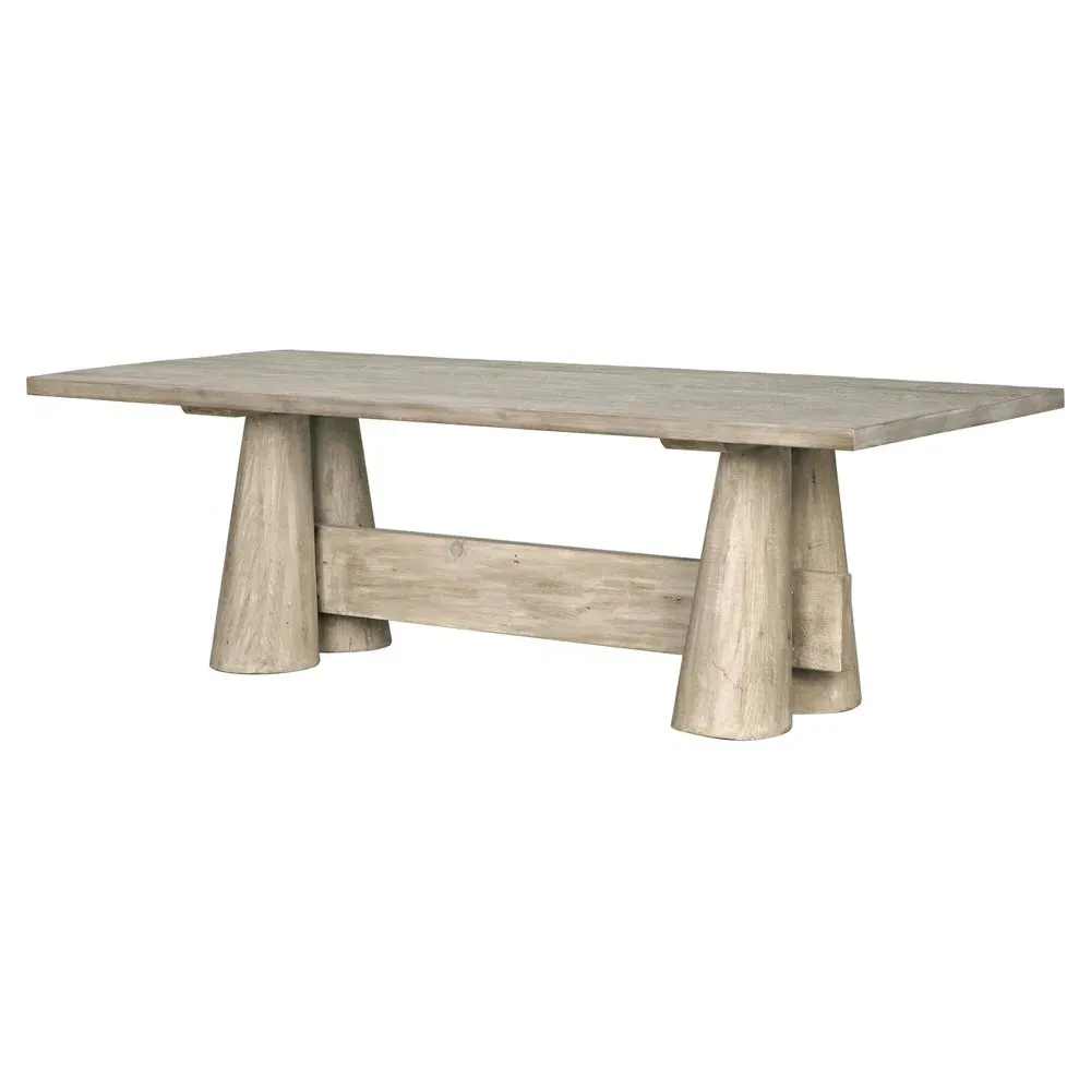 Jonah Dining Table - Grey Washed, Douglas Fir