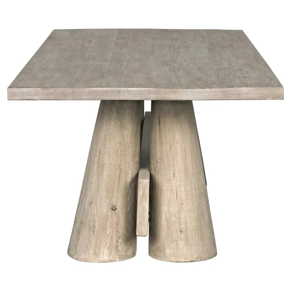 Jonah Dining Table - Grey Washed, Douglas Fir