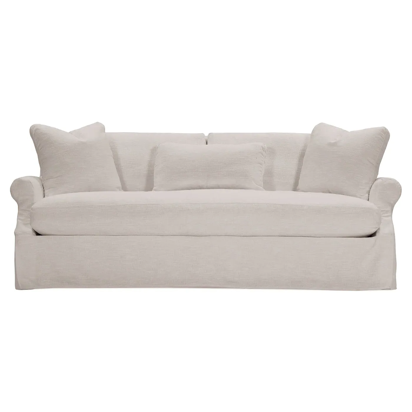 Jonathan Slipcovered Sofa - Grey image