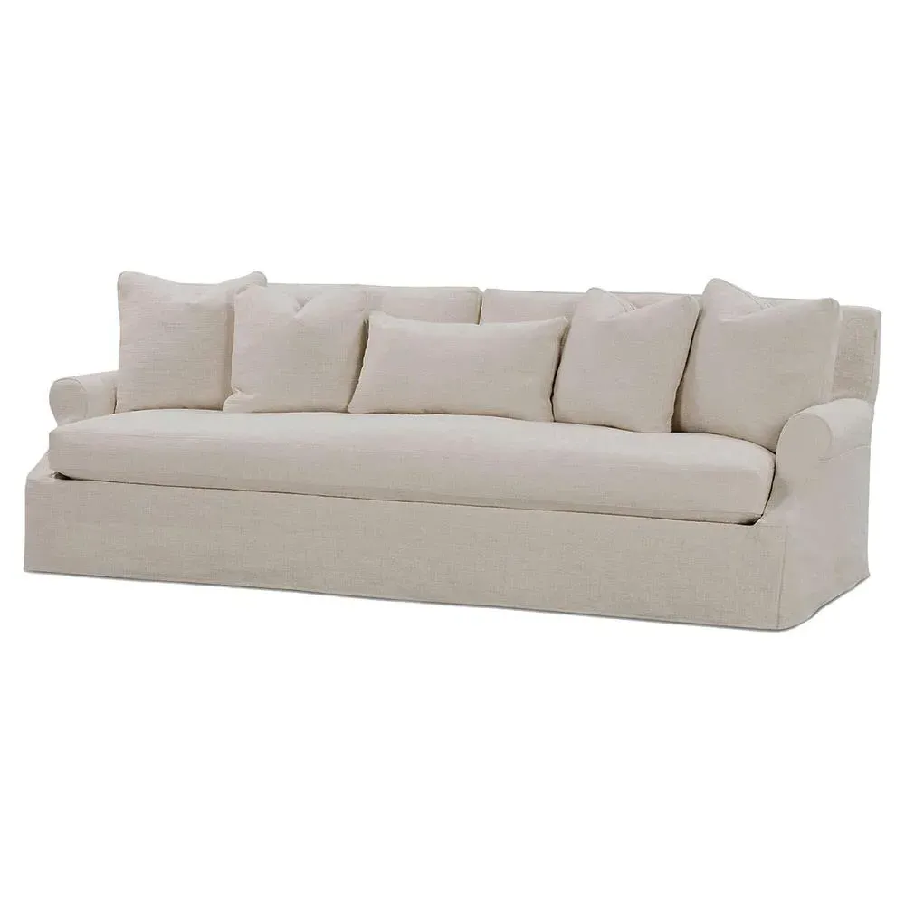Jonathan Slipcovered Sofa - Grey