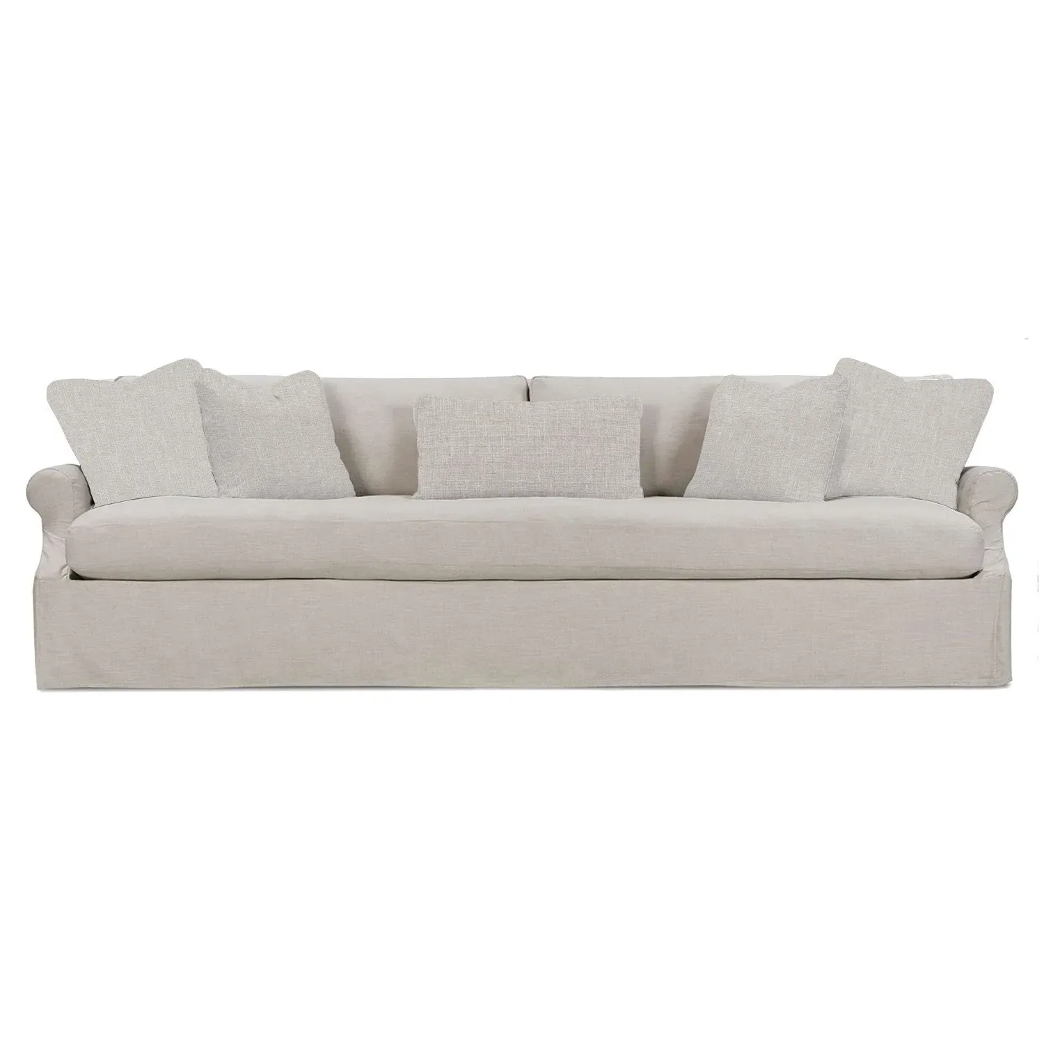 Jonathan Slipcovered Sofa - Grey