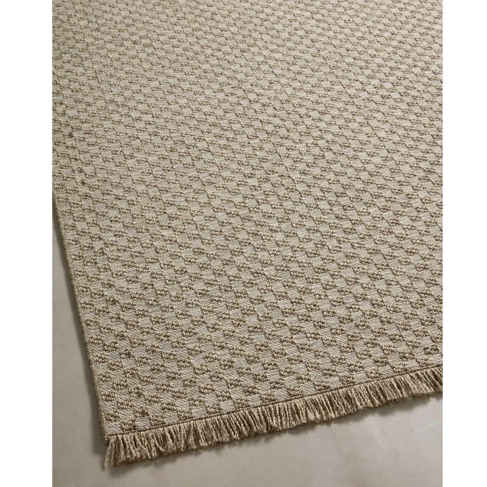 Joneth Woven Indoor Outdoor Rug - Brown, Polypropylene