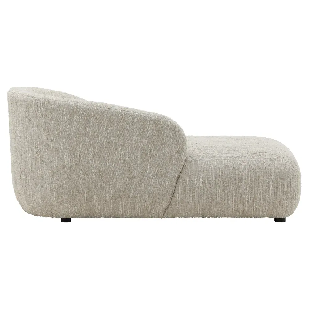 Jordaine Chaise - Beige, Boucle