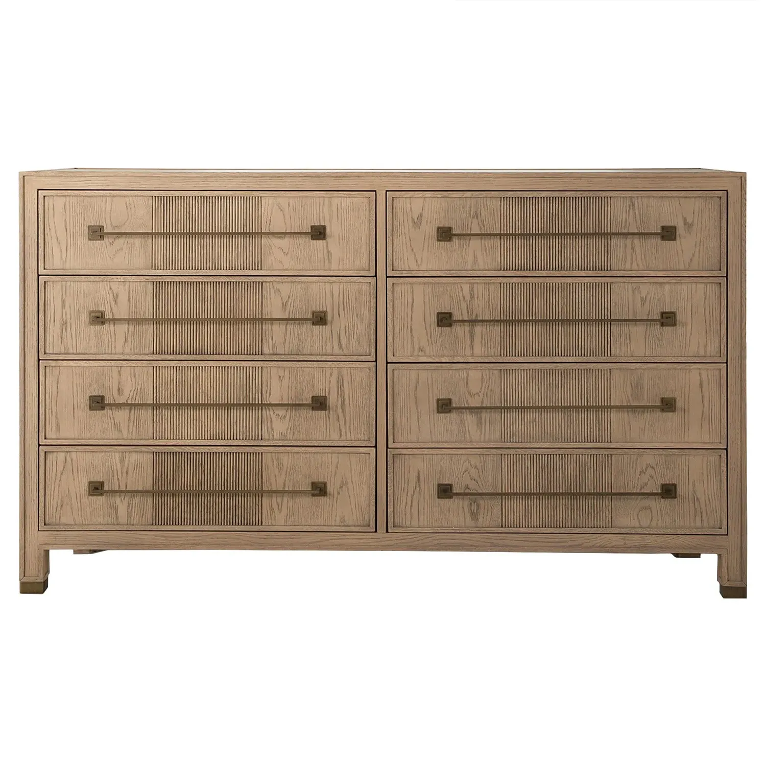 Jordan Double Dresser - Brown, Oak image
