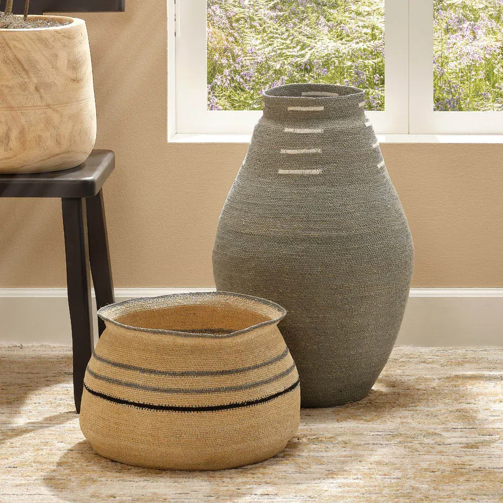 Jordan Floor Basket - Natural, Seagrass