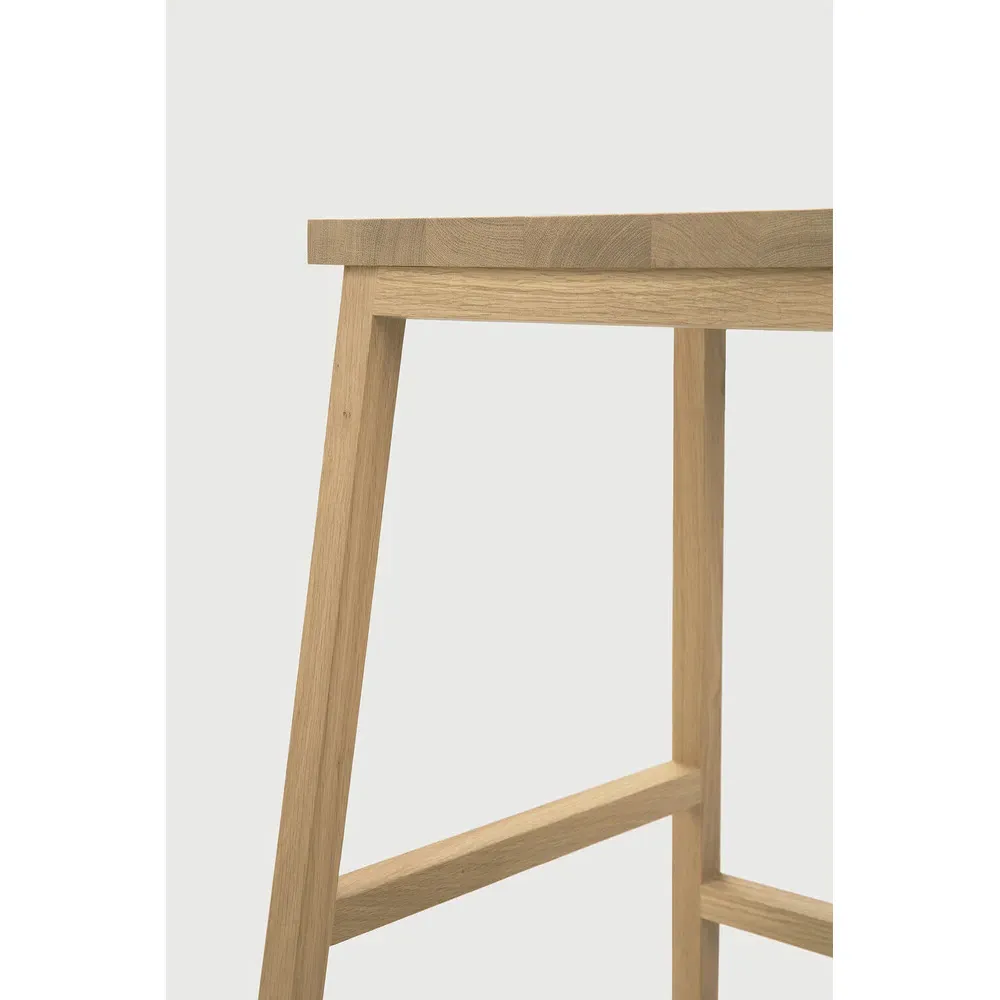 Josie Counter Stool - Brown, Oak