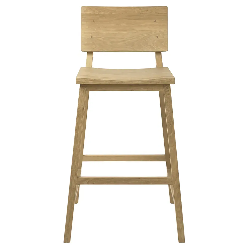 Josie Counter Stool - Brown, Oak image