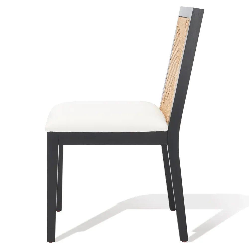 Josie Dining Chair Set of 2 - White, Oak