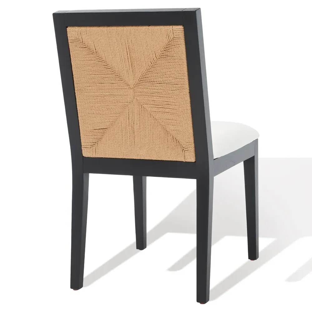 Josie Dining Chair Set of 2 - White, Oak