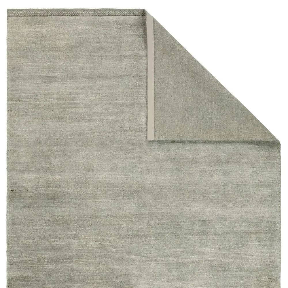 Jovana Hand Knotted Shag Rug - Olive, Wool