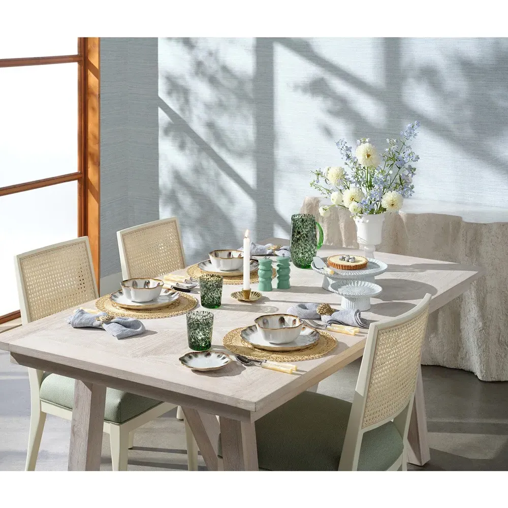 Jovie Clam Shell Candlestick Holder Set - Gold, Brass