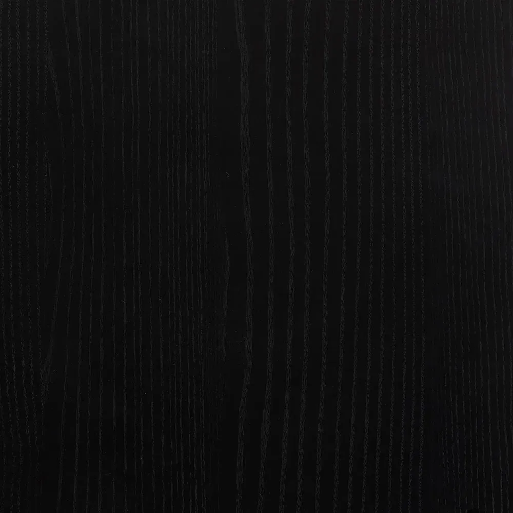 Joy Rectangular Console Table with 2 Drawers - Black, Ash Wood