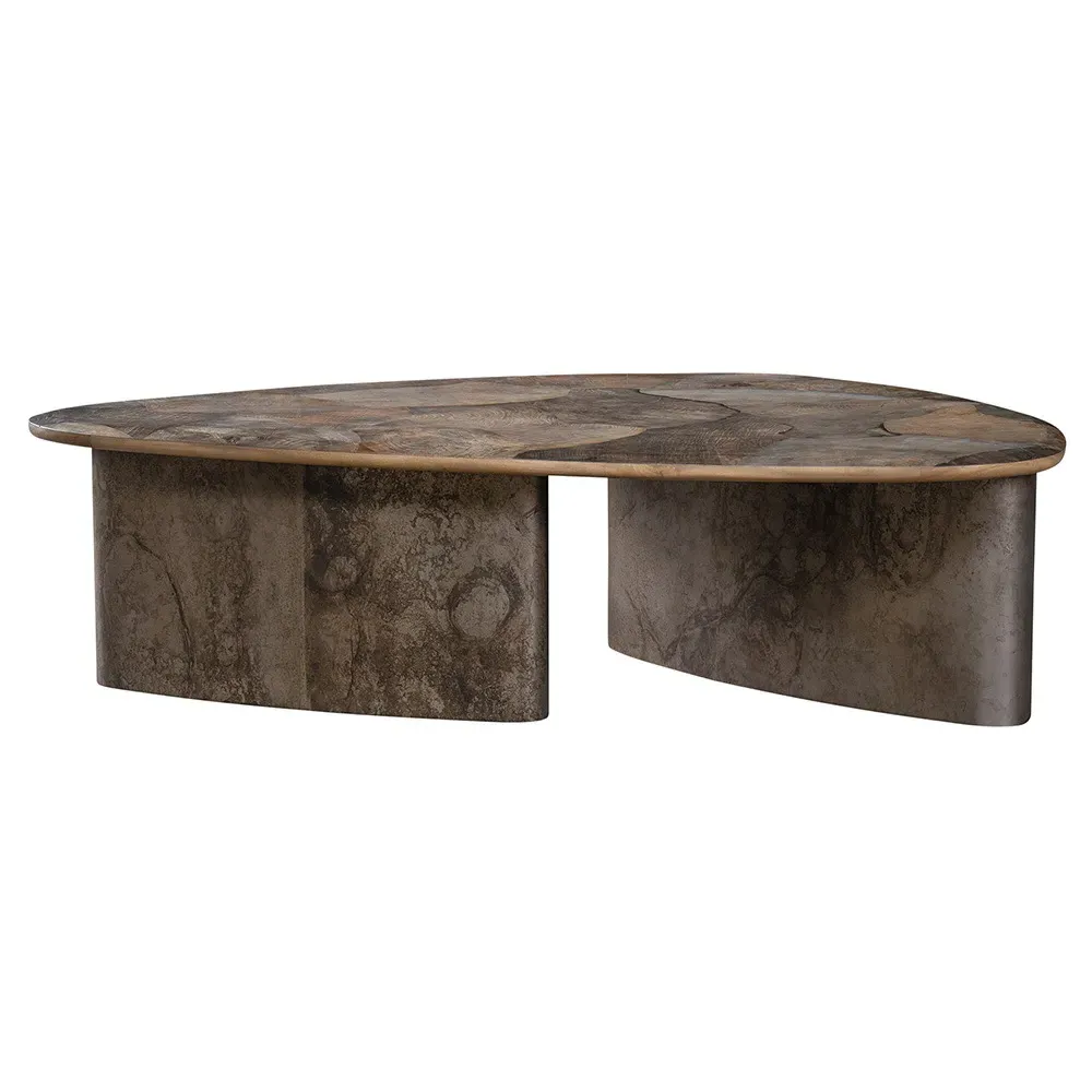 Judd Small Triangular Coffee Table - Grey, Ash Wood image