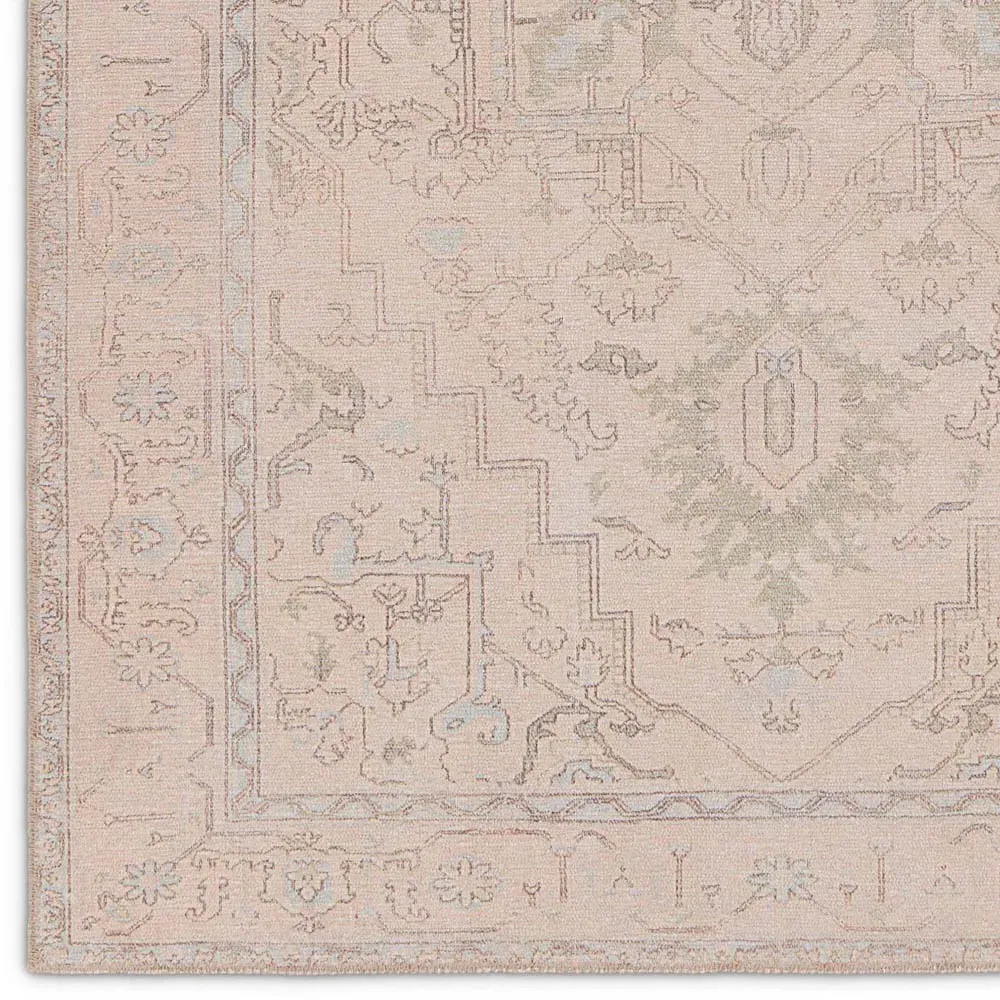 Julian Global Runner Rug - Beige, Polyester